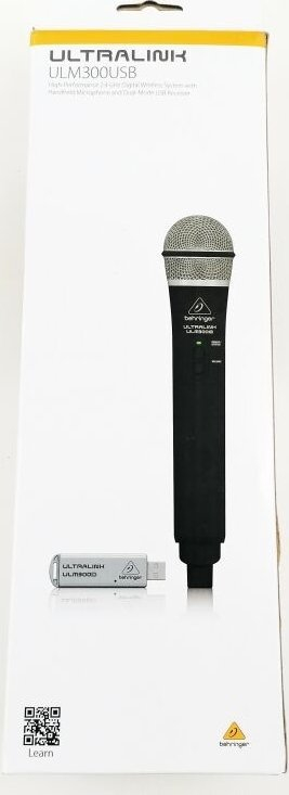 Set audio Behringer ULM300USB KM750, mikrofon wireless 2.4 GHz, amplifikator 750W, i zi