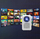 Projektor smart Zenwire H9, Full HD, 9000 lm, i bardhë