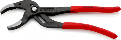 Këlmasa për sifona sanitare Knipex 81 01 250, hapje 25-80mm, dorezë antirrëshqitëse