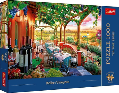 Puzzle Trefl Premium Plus Italian Vineyard, 1000 copa, shumëngjyrësh