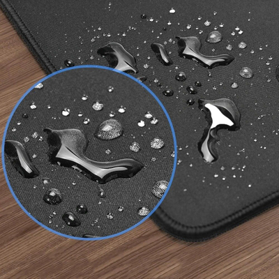 Mousepad Tech-Protect A100 FD29215, i madh, me bazë që s’rrëshqet, i zi
