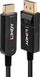 Kabllo Lindy Fibre Optic Hybrid, DisplayPort 1.2 në HDMI, 10m, 4K UHD