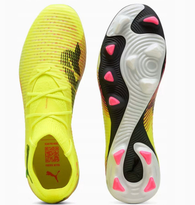 Atlete futbolli Puma Future 8 Pro FG AG M 108139 03, për bar natyral edhe artificial, të verdha