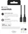 Kabllo karikimi Mophie Essentials USB C në Lightning, 1m, 60W, e bardhë