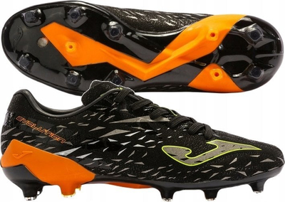 Këpucë futbolli Joma Evolution Cup 2301 FG M, tapona FG, për fushë bari natyral, të zeza