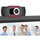 Webkamera Techly I-WEBCAM-60T, Full HD 1080p, USB 2.0, e zezë