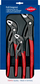 Set kapëse Knipex Cobra 00 20 09 V02, 3 copë, sipërfaqe e fosfatuar gri