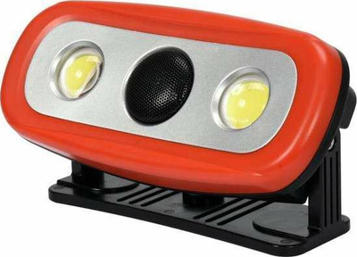 Prozhektor portativ Yato YT-81808, 2000 lm, altoparlant Bluetooth, i verdhë