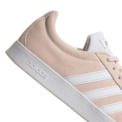Патики Adidas VL Court 2.0 Suede W H06114, кожа, гумен ѓон, беж