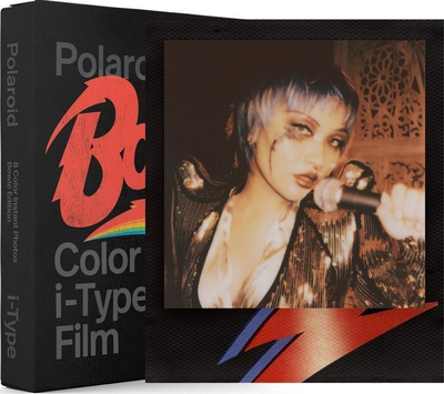Film fotografik Polaroid Color i-Type, Bowie Edition, 8 foto, i zi