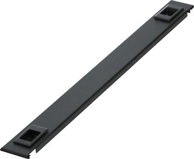 Panel mbulues rack Lanview RAB300BL, për kabinete serverash, i zi