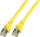 Kabllo rrjeti EFB Elektronik RJ45 S FTP Cat5e, 7.5 m, e verdhë