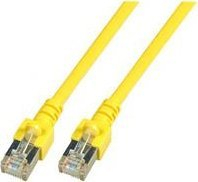 Kabllo rrjeti EFB Elektronik RJ45 S FTP Cat5e, 7.5 m, e verdhë