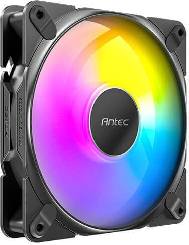 Ventilatorë kaste Antec TQ 12025 ARGB, 120mm, set me 3 copë, ngjyrë e zezë