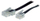 Телефонски кабел S-Impuls TC 70253, RJ-45 во RJ-11, 3m, црн