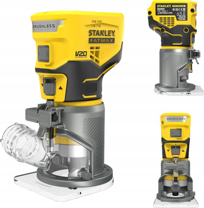 Freza rrethore Stanley V20 SFMCW400B, 8mm, 18V, pa bateri