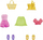 Kukull Polly Pocket Mattel HKV86, set me rroba verore, gjonna plazhi, shumëngjyrëshe