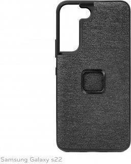 Mbulesë telefoni Peak Design Everyday Case për Samsung Galaxy S22, pëlhurë, gri grafit