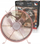 Ventilator tavoline Adler AD7324, 50W, metalik, ngjyrë bakri