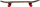 Skateboard klasik Wooden PB Katana, 85 kg, 79 cm, e zezë
