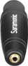 Adapter audio Saramonic C-XLR+, 3.5mm TRS në XLR, Phantom Power, i zi