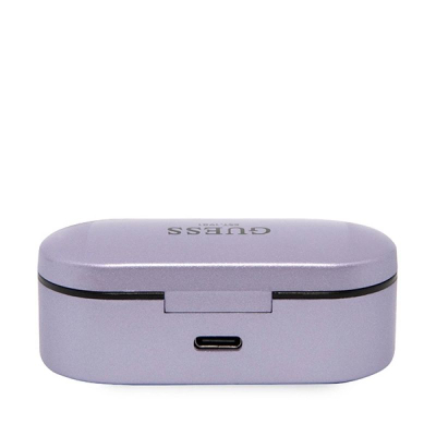 Kufje Bluetooth Guess GUTWST31EU TWS, IPX4, me kuti karikimi 400mAh, vjollcë