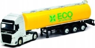 Lodër kamion Welly Volvo Oil Tanker 58017, shkalla 1:64, cisternë