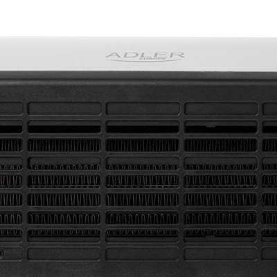 Perde ajri Adler AD 7751, 2000W, për montim mbi derë, e zezë e bardhë