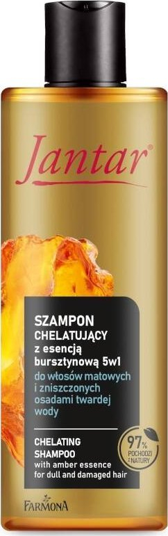 Shampó flokësh Jantar Chelating, 5 në 1, për flokë të dëmtum, 300 ml