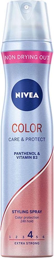 Sprej për modelim flokësh Nivea Color Care & Protect, 250 ml