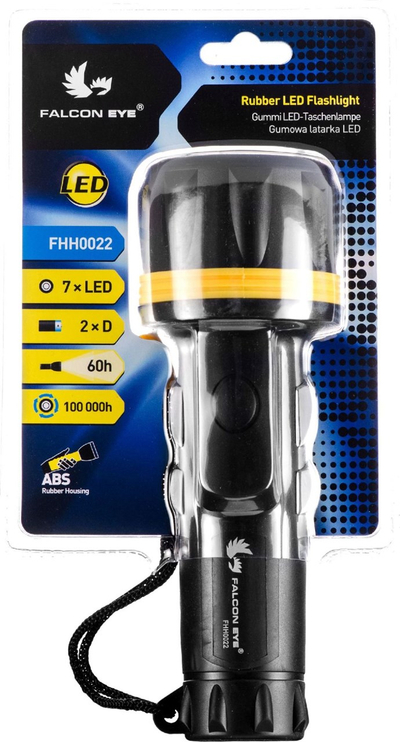 Elektrik dore Falcon Eye, 7 LED, i zi