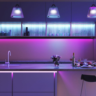 Shirit LED 90leds13W RGB + WW + CW, Wi-Fi TUYA Smart, i bardhë