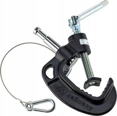 Klamër tubi Avenger Pipe Clamp TB, pin 16mm, kapacitet 100kg, e zezë