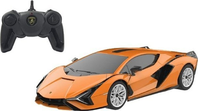 Makinë me telekomandë Jamara Lamborghini Sián, shkalla 1:24, 2.4GHz, portokalli