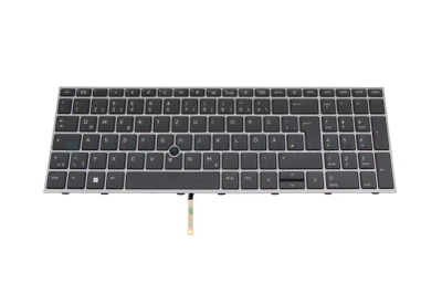 Tastierë për zëvendësim laptopi HP (DE), gri
