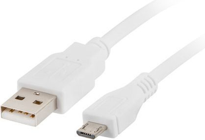 Kabllo Lanberg USB 2.0 micro, 1.8m, e bardhë