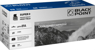 Toner Black Point LBPPH89A, në vend të HP CF289A, 5000 faqe, i zi