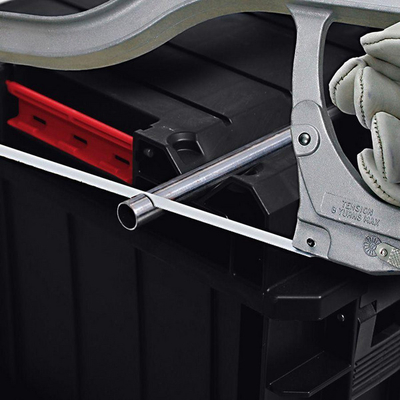 Kuti veglash Qbrick Tool Box One 450 Vario, 52L, që s’ e merr uji, e zezë