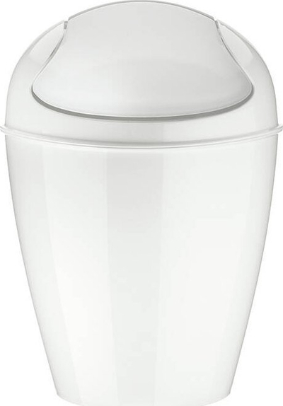 Kosh plehrash Koziol Del XS, plastikë, 2L, i bardhë