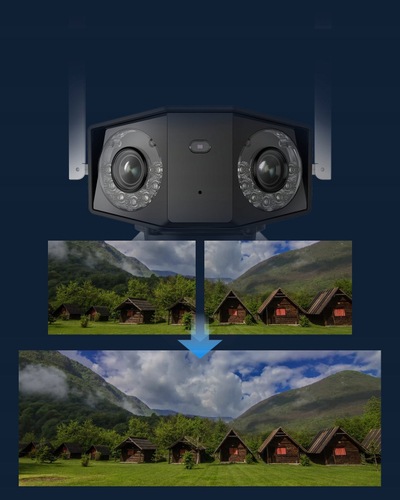Kамера за безбедност Reolink Duo G750 LTE, 6MP, батерија, картичка 128GB