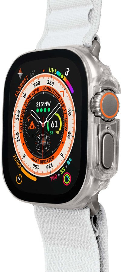 Mbulesë LAUT Shield për Apple Watch, xham transparent, polikarbonat, transparente
