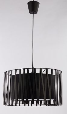 Llambadar varëse TK Lighting Harmony, E27, metal, i zi