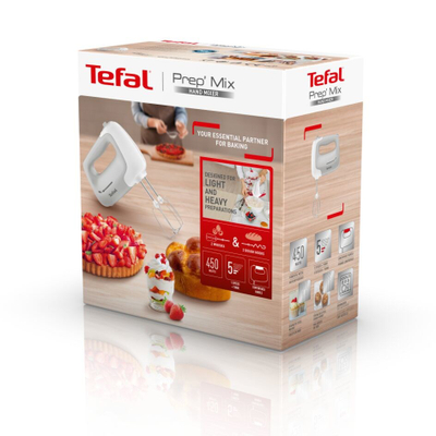 Mikser dore Tefal HT450B38, 450W, i bardhë