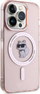 Mbulesë telefoni Karl Lagerfeld IML Choupette MagSafe për iPhone 15 Pro Max, rozë