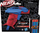 Lodër blaster NERF Alpha Strike Slinger SD-1, me fishekë shkumë, ngarkim manual, blu portokall