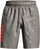 Shorce Under Armour Woven Embroidered për meshkuj, material i lehtë, me xhepa, gri