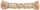Lodër për qen Trixie Rope Hemp, 15cm, kërp natyral, bezhë