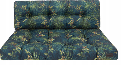 Dyshek për divan me paleta HOBBYGARDEN LEO, 120x80 cm, pëlhurë Oxford, gri