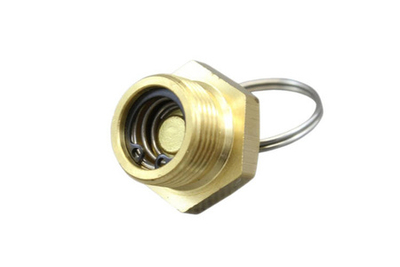 Valvul shkarkimi Turboworks DR-MT-196, filetë M22 x 1.5 mm, metalike, ngjyrë bronzi