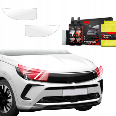 Folie mbrojtëse fenerësh BodyShield Opel Grandland 2021 2024, 2in1, transparente